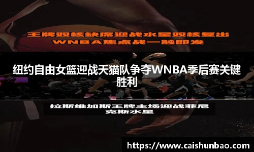 纽约自由女篮迎战天猫队争夺WNBA季后赛关键胜利