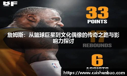 詹姆斯：从篮球巨星到文化偶像的传奇之路与影响力探讨